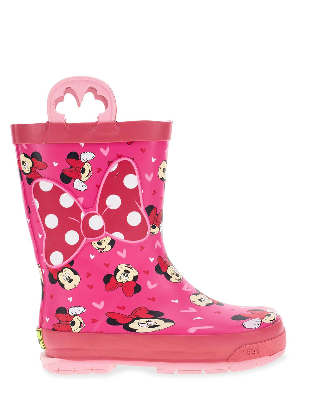 Kids Minnie Mouse Love Rain Boot - Pink - Western Chief