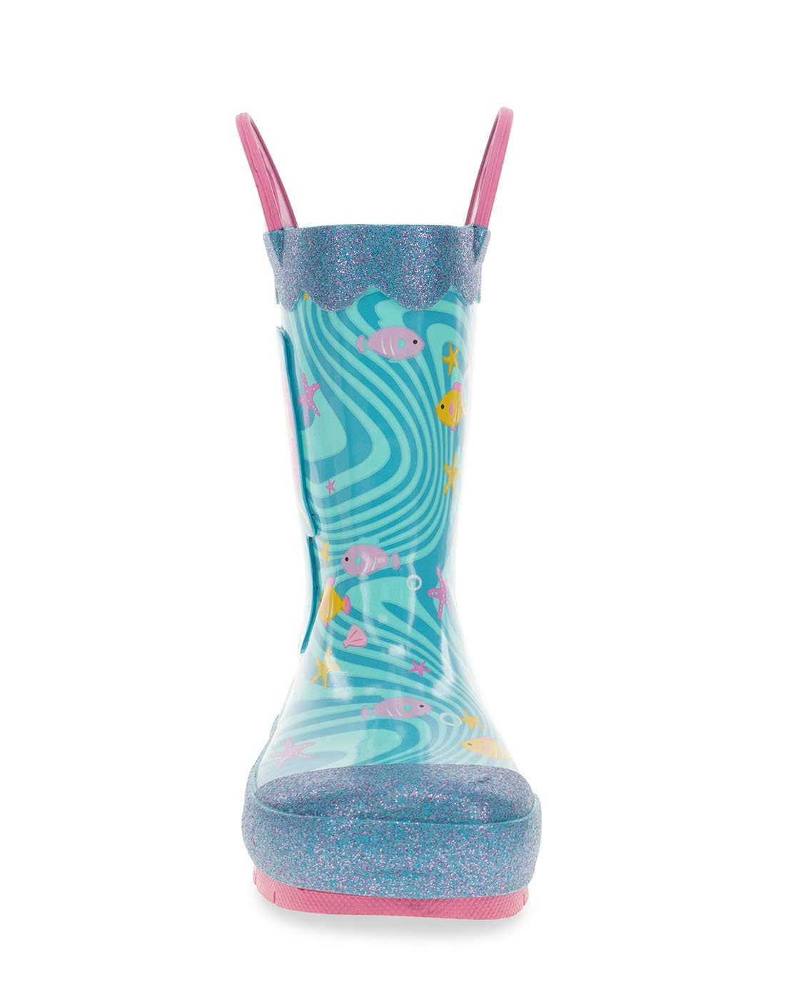 Aqua rain boots top