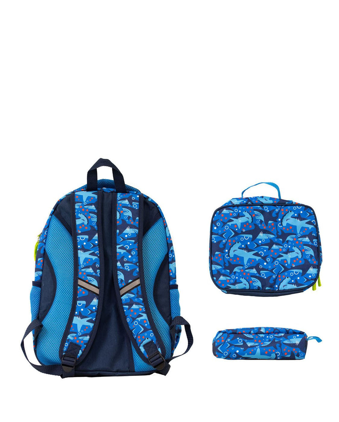 Western Chief Kids Sharks Backpack Bundle - Navy