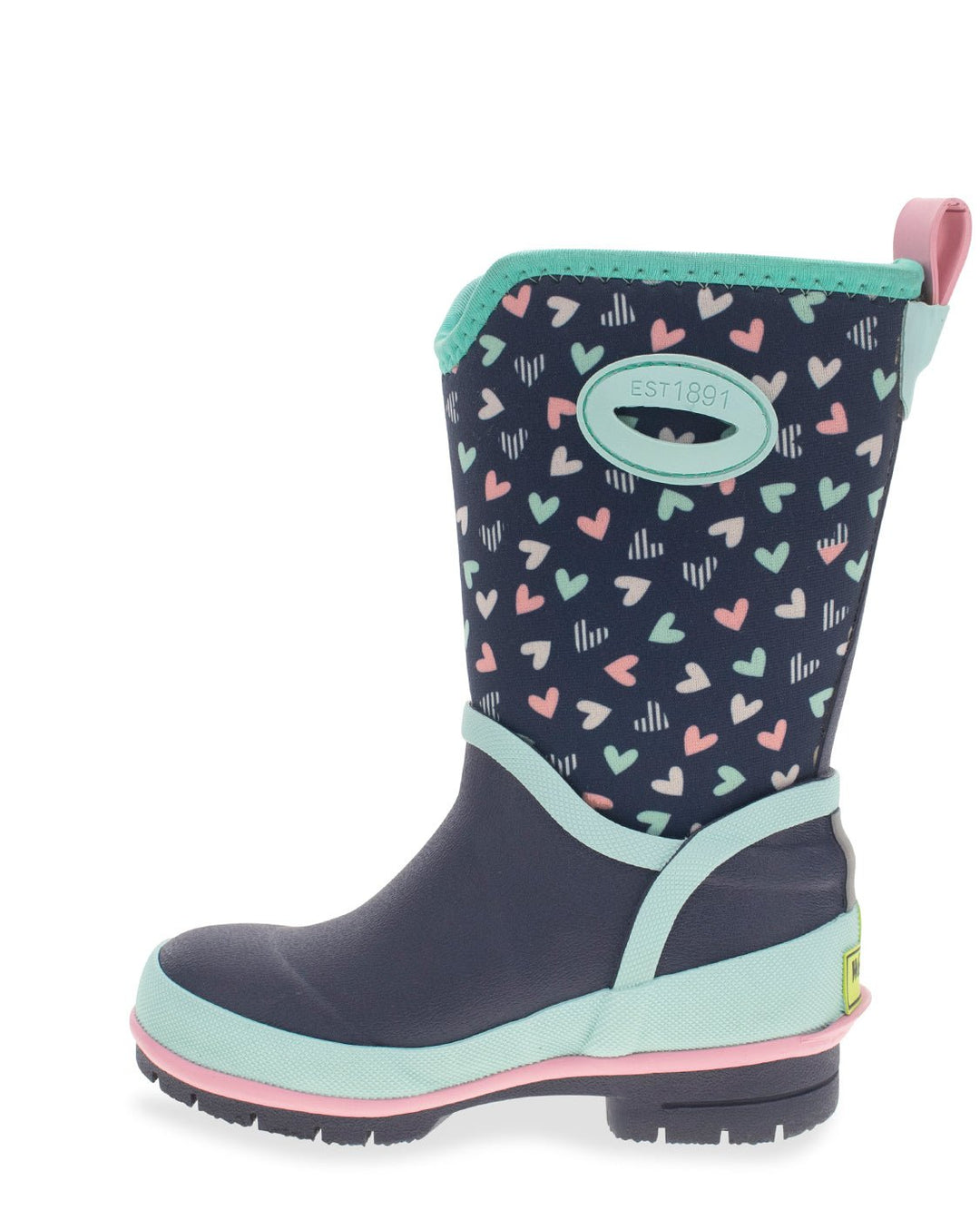Kids Sweethearts Neoprene Cold Weather Boot - Navy - Western Chief