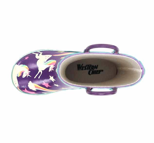 Kids Unicorn Dreams Rain Boot - Purple - Western Chief