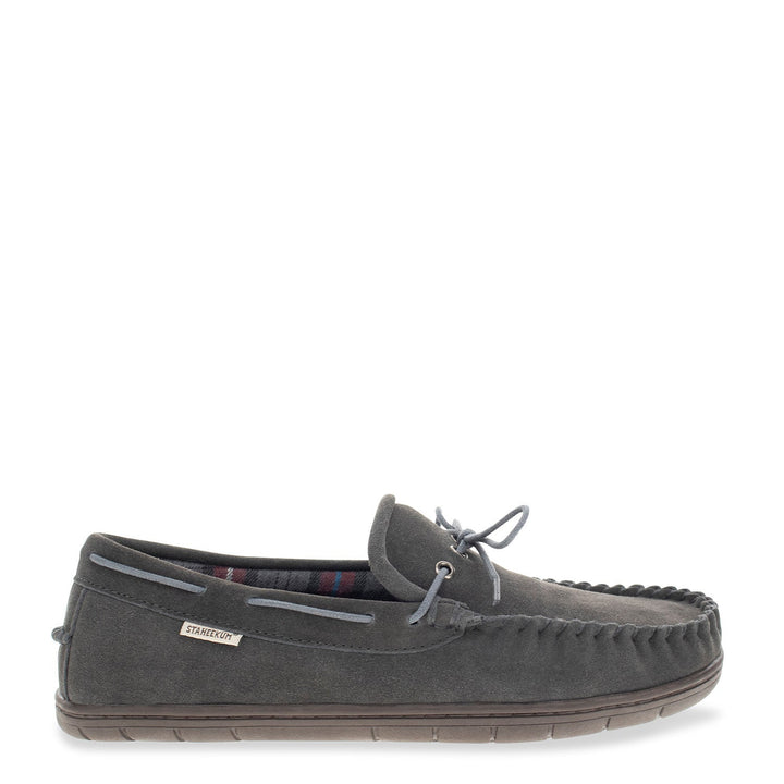 Men's Country Flannel Slipper - Charcoal - Western Chief