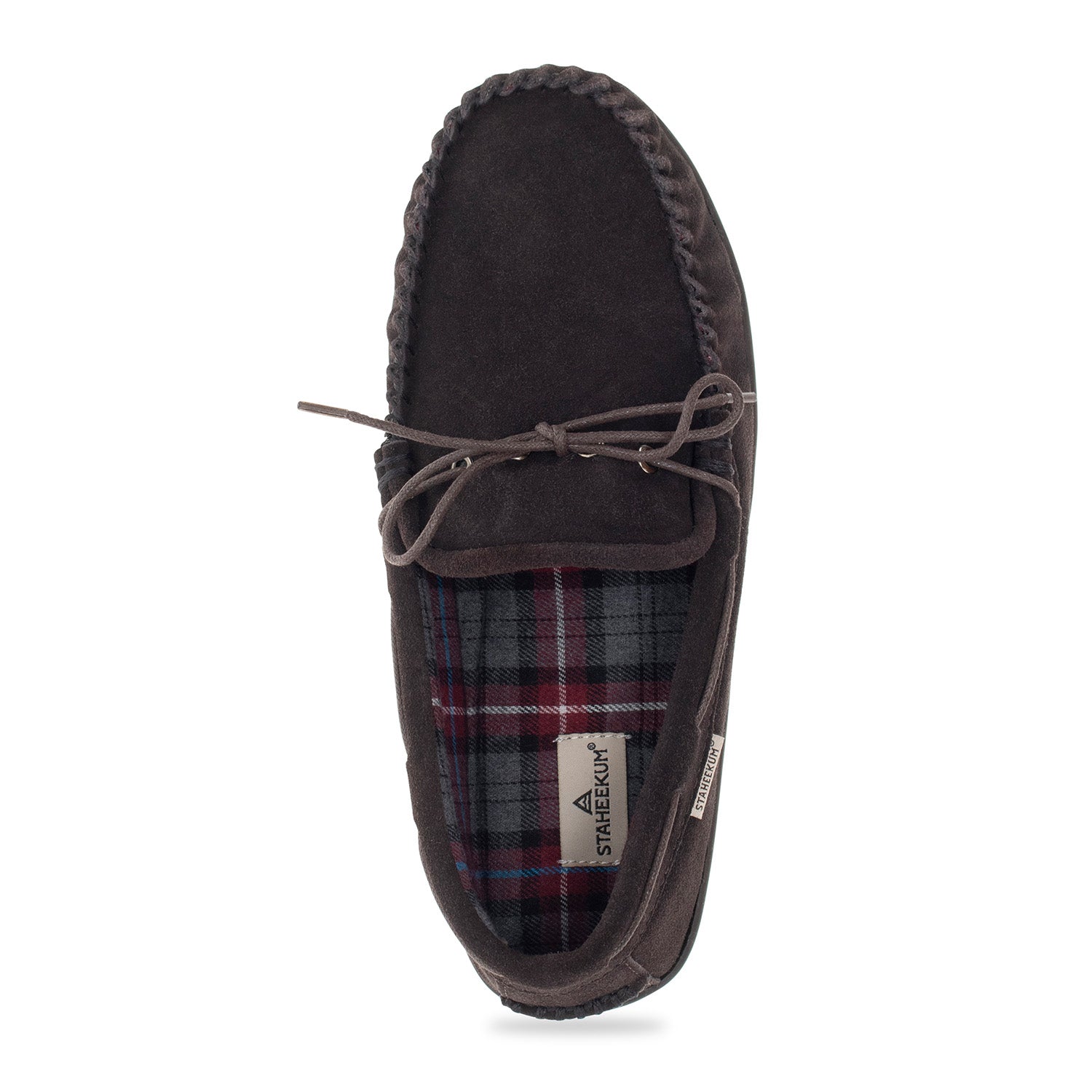 Men s Country Flannel Slipper Chocolate Western Chief