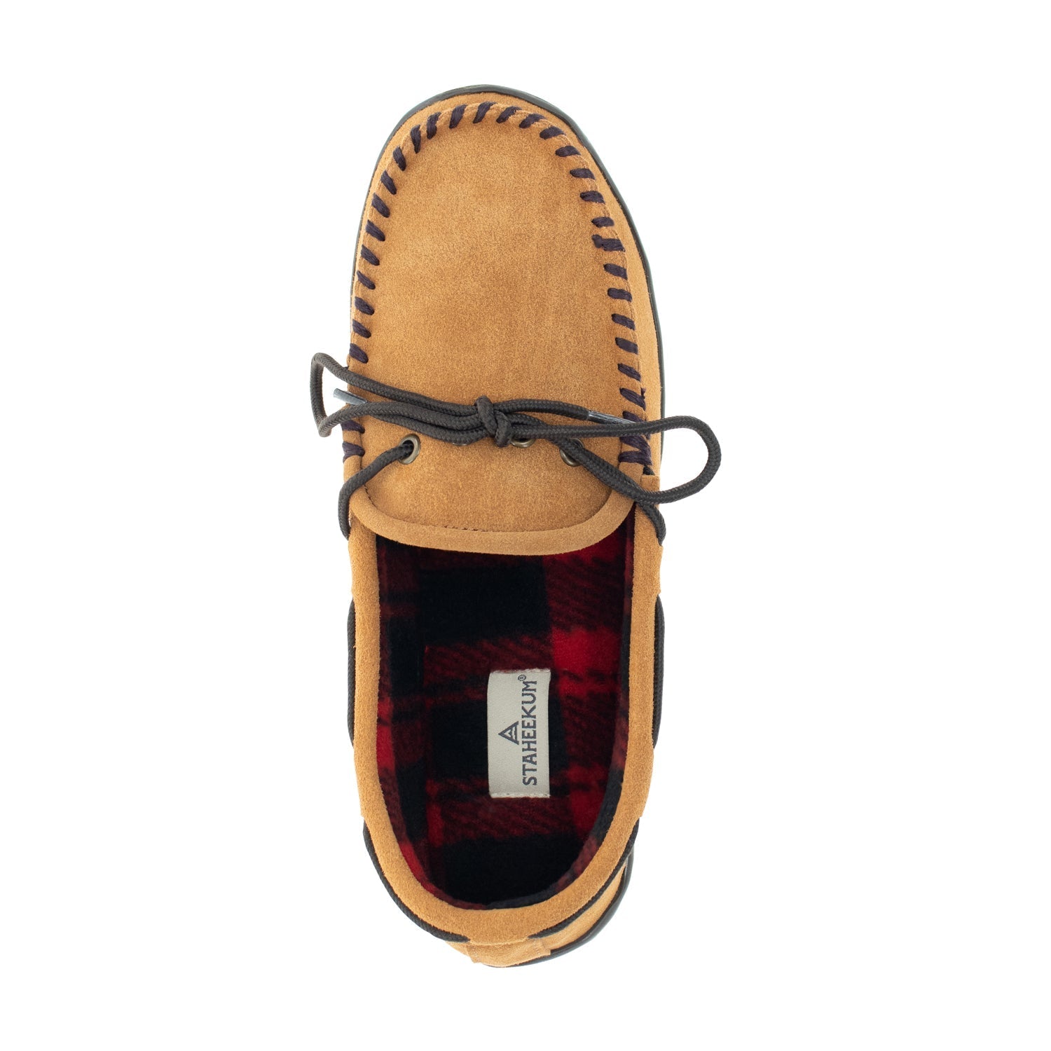 Staheekum Men s Slippers Country Flannel Moccasin Style Western Chief