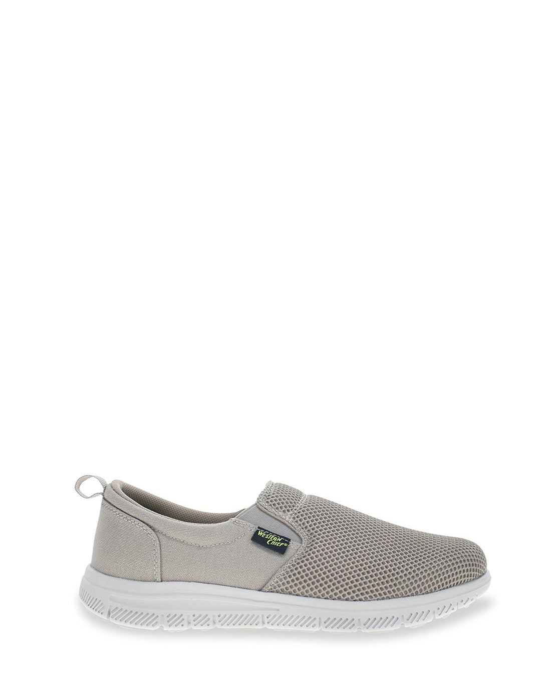 GG Men's Slip on White Brown Cowhide Canvas 530404