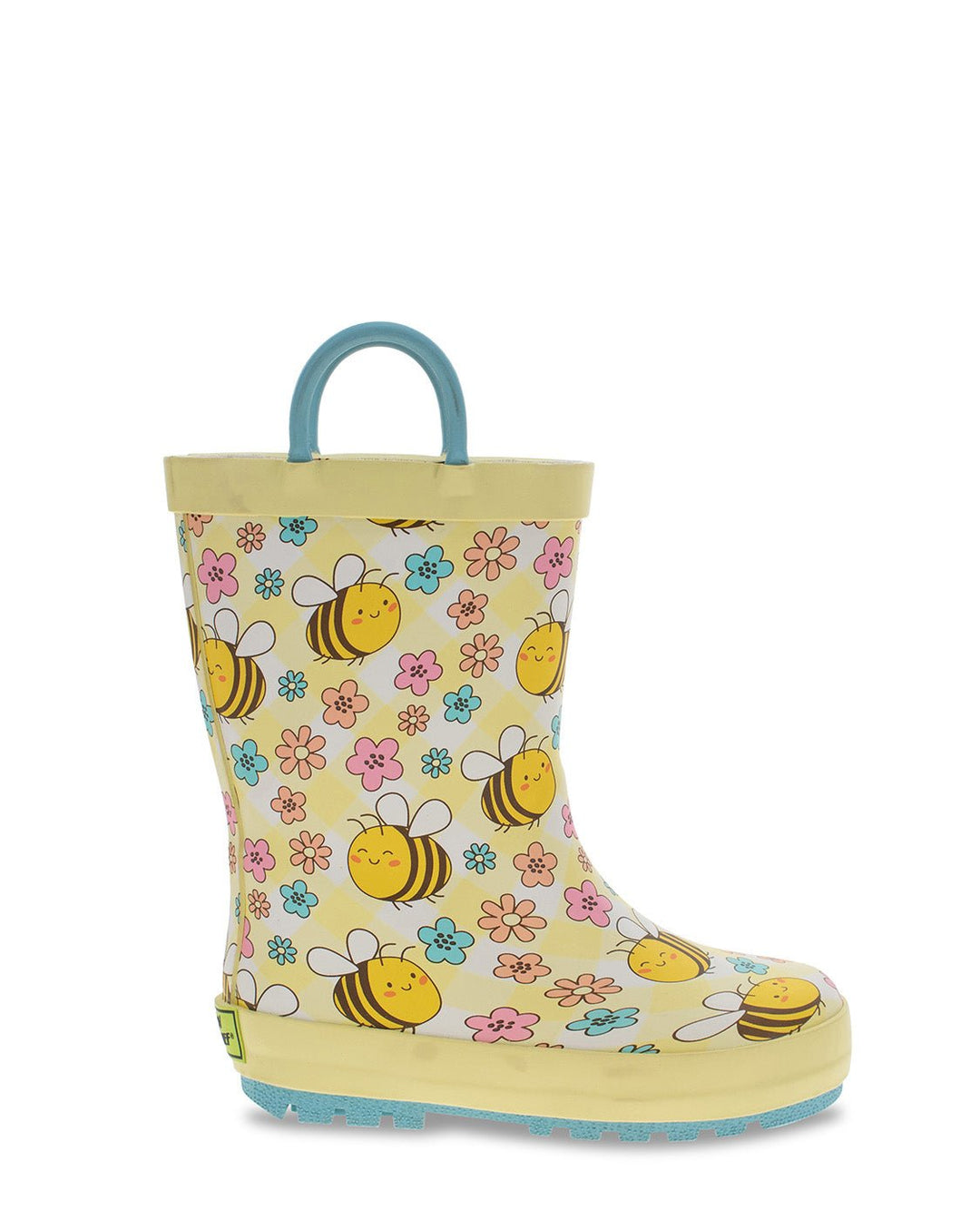 New! Kids Bee Happy Rain Boot - Yellow - Western Chief