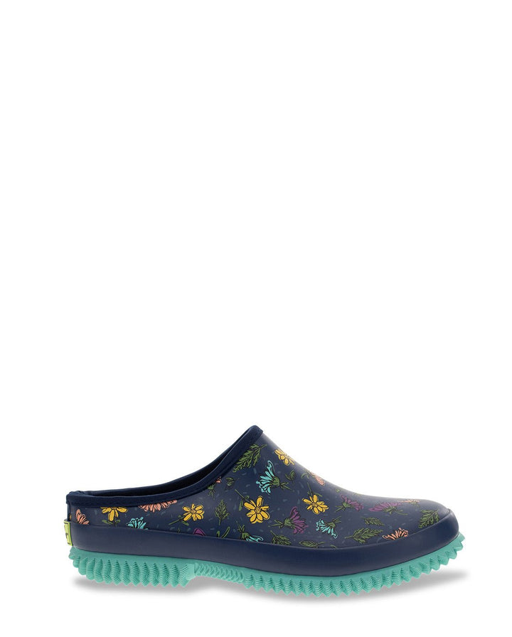 New! Women's Falling Floral Clog - Navy - Western Chief