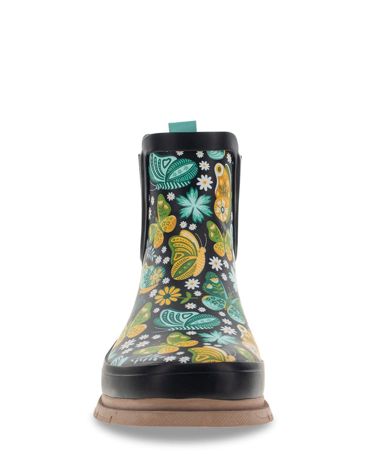 New! Women's Whimsy Wings Chelsea Rain Boot - Black - Western Chief