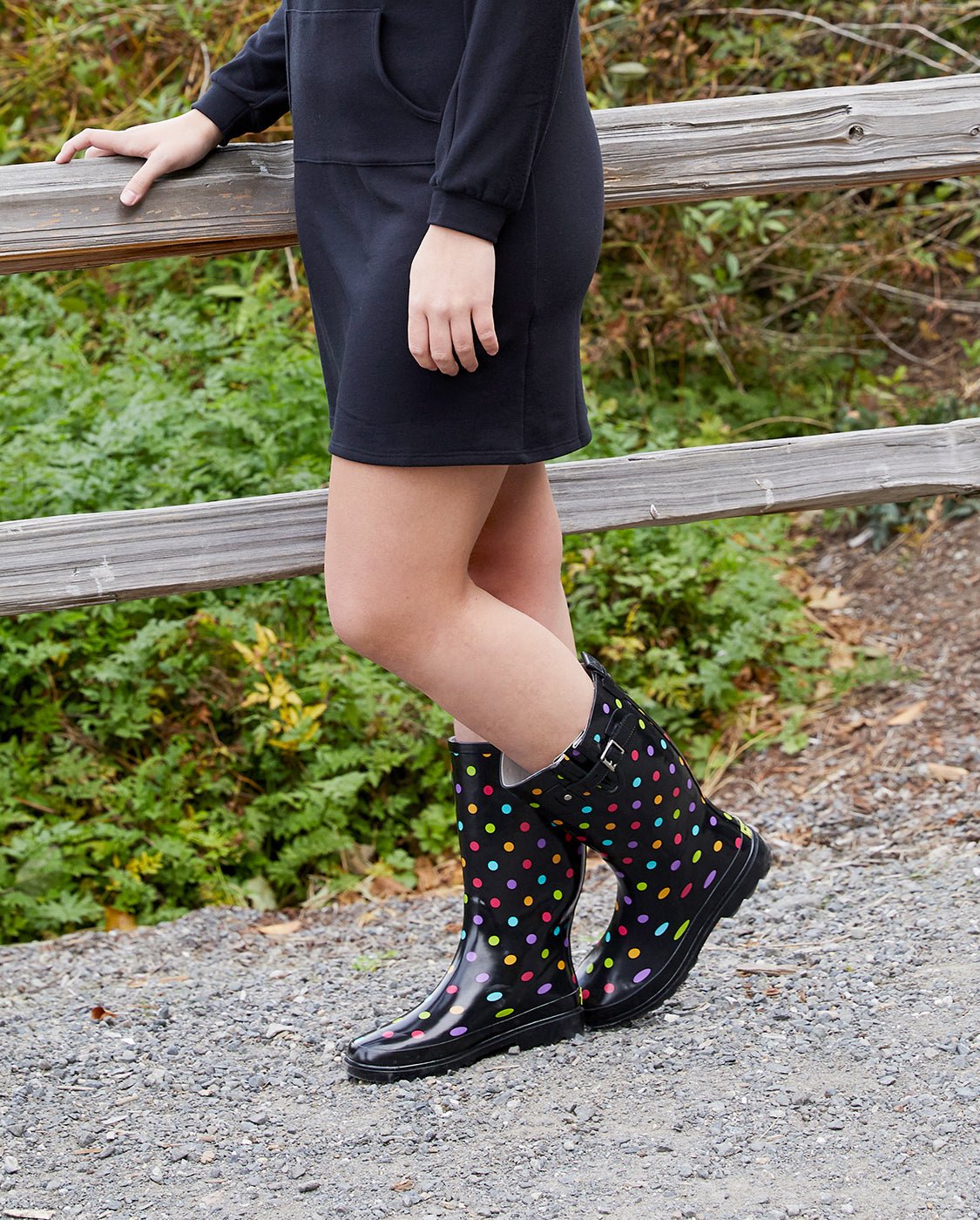 Tall rubber best sale boots for women