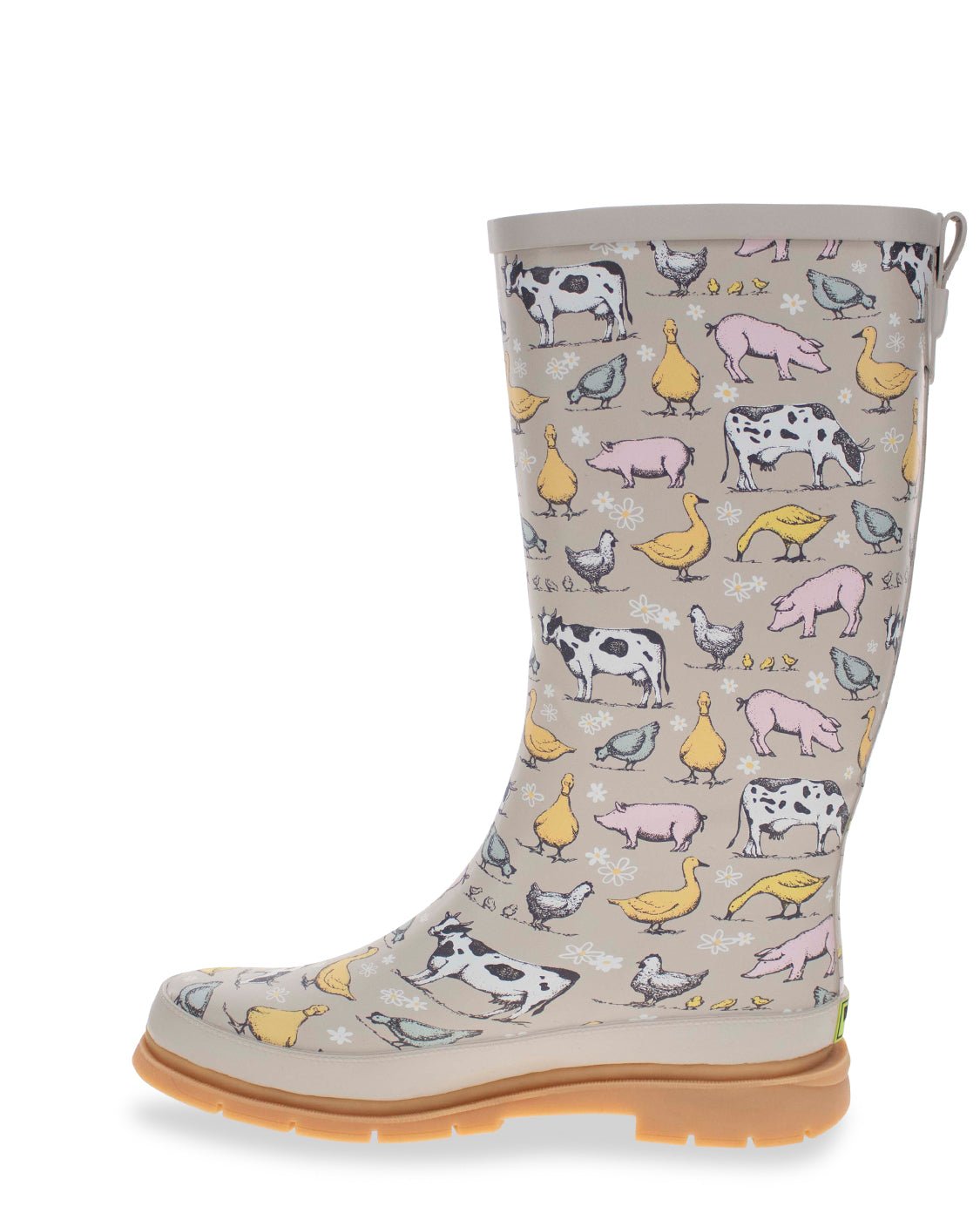 Women s Farmhouse Tall Rain Boot Taupe