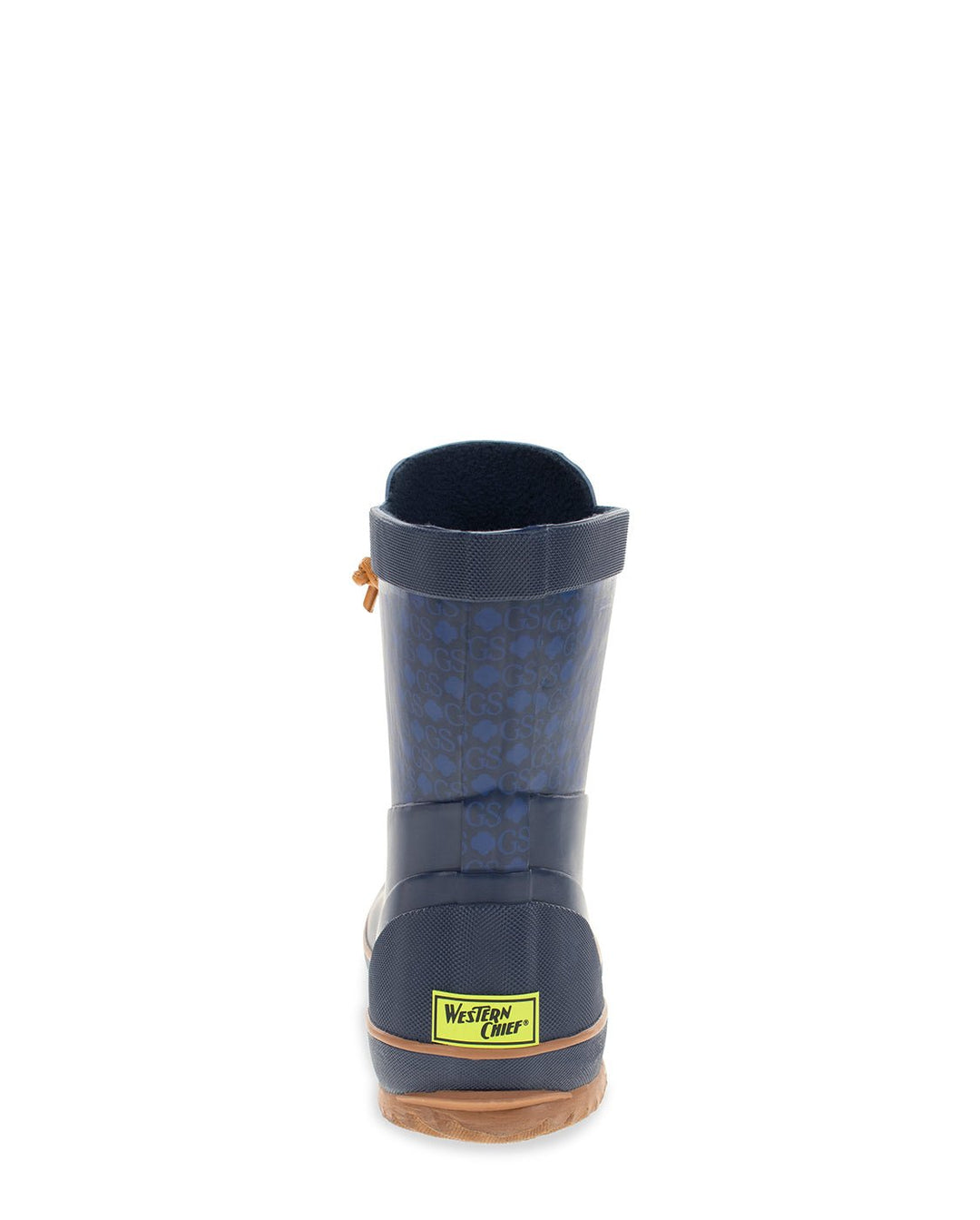 Women's Girl Scouts Legacy Danielle Mid Rain Boot Navy Western Chief