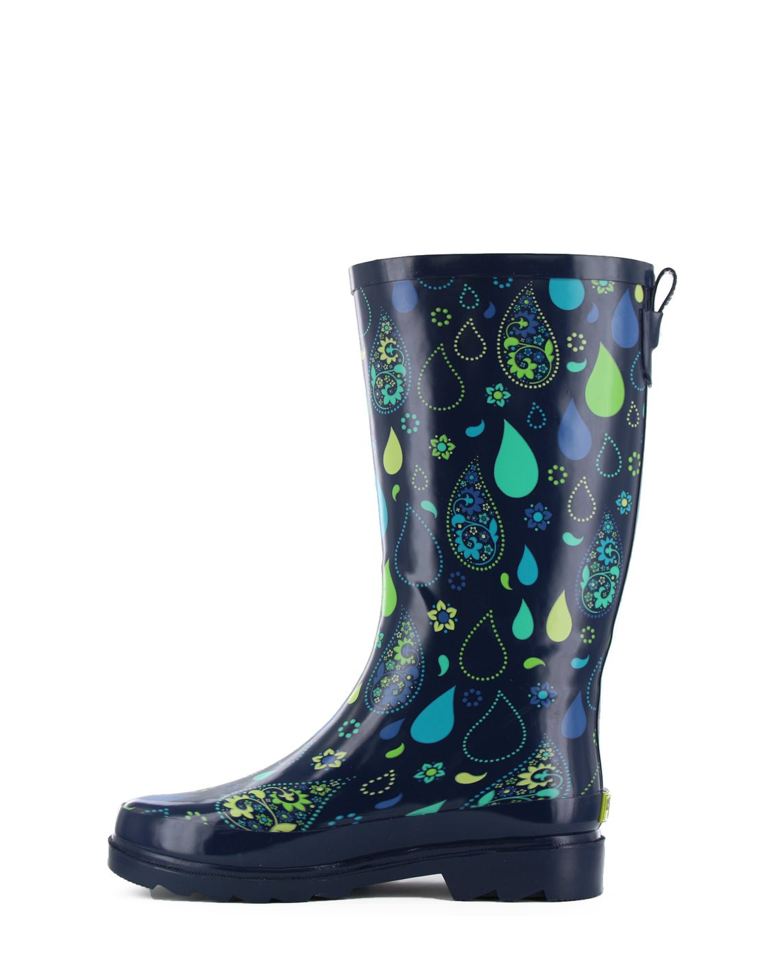 Navy rain boots womens outlet